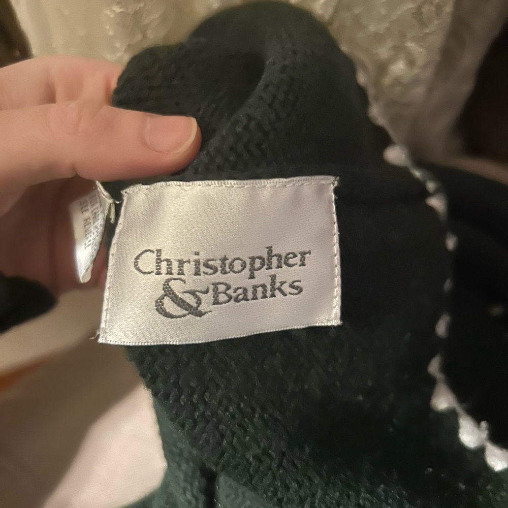 Christopher & Banks snow flake sweater - Picture 4 of 6